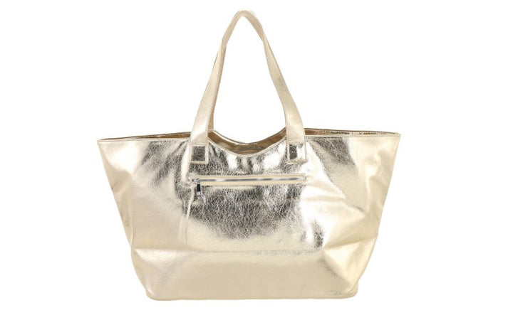 Schoudertas Shopper Strandtas Krabi Gold