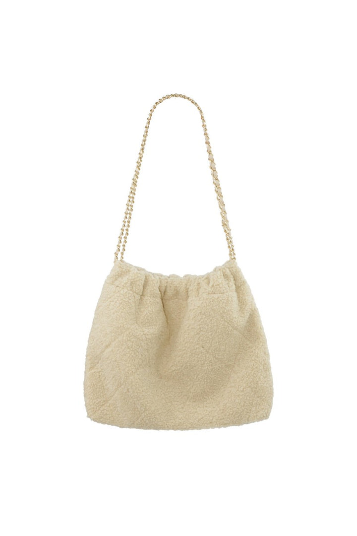 Schoudertas Teddy Soft Beige