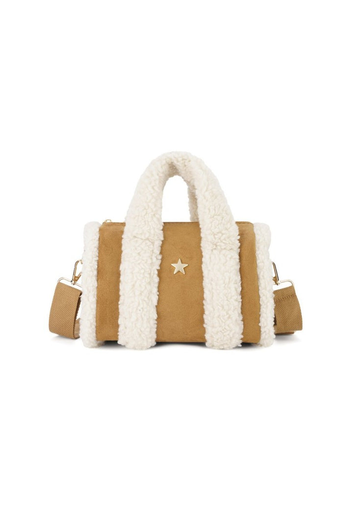 Schoudertas Teddy Star Camel