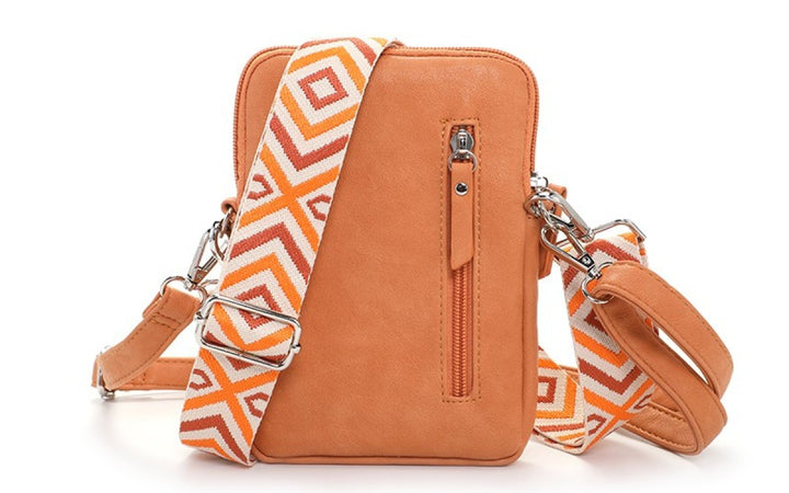Schoudertasje Telefoontasje Spa Oranje