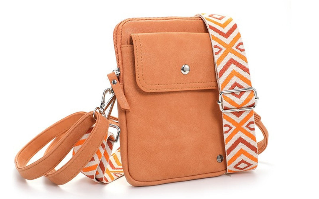 Schoudertasje Telefoontasje Spa Oranje