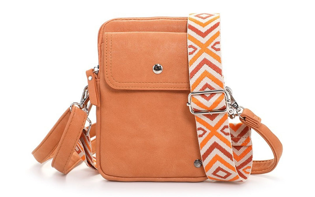 Schoudertasje Telefoontasje Spa Oranje