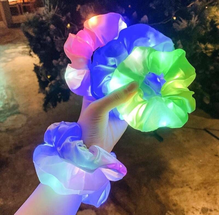 Scrunchie Met Led