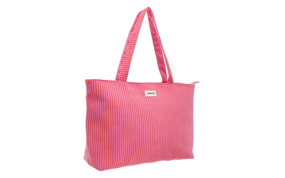 Shopper Strandtas Saverne Fuschia
