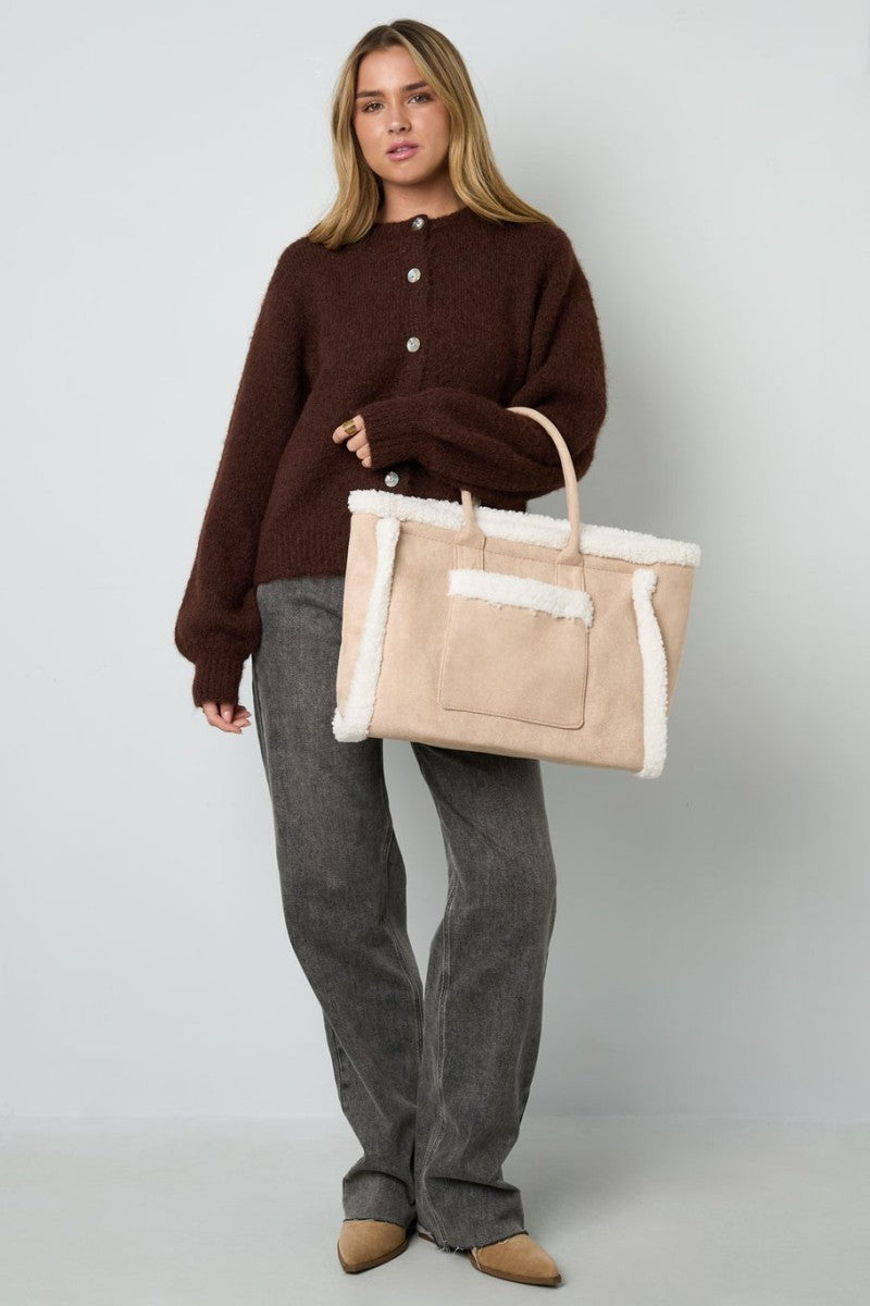 Shopper Tote Bag Teddy Camel