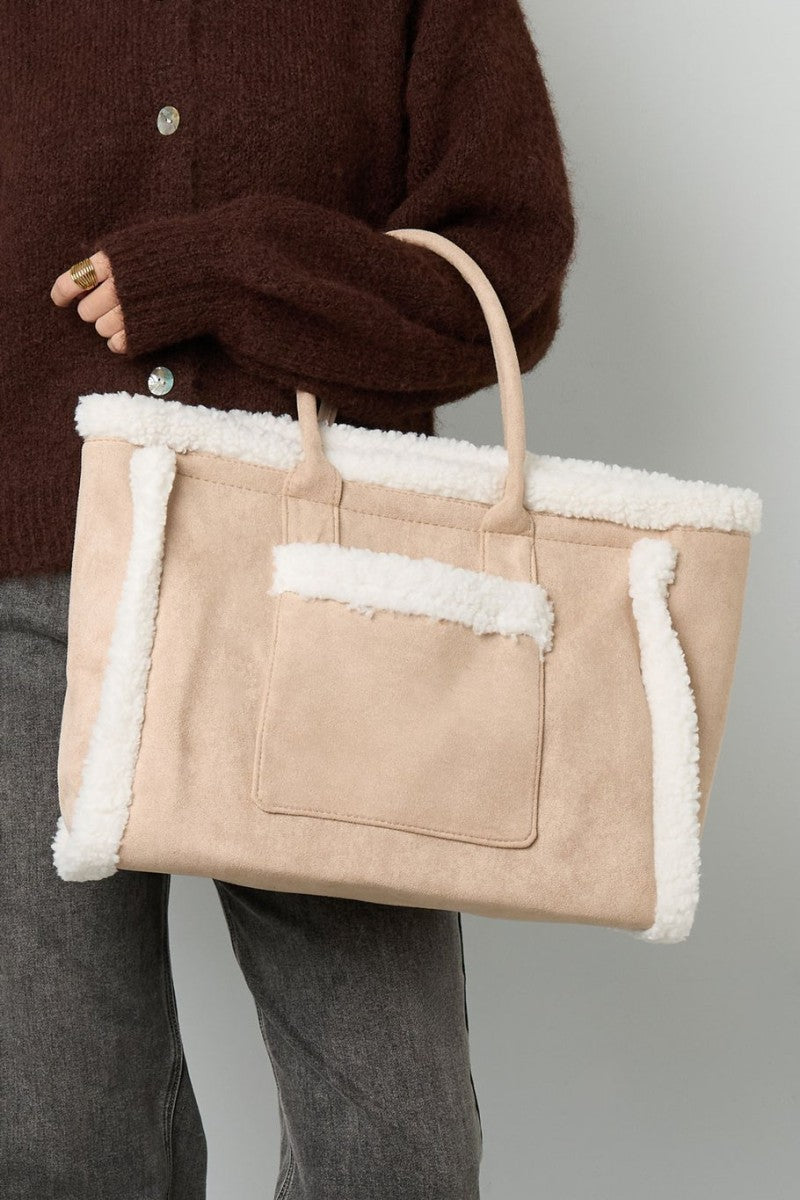 Shopper Tote Bag Teddy Camel