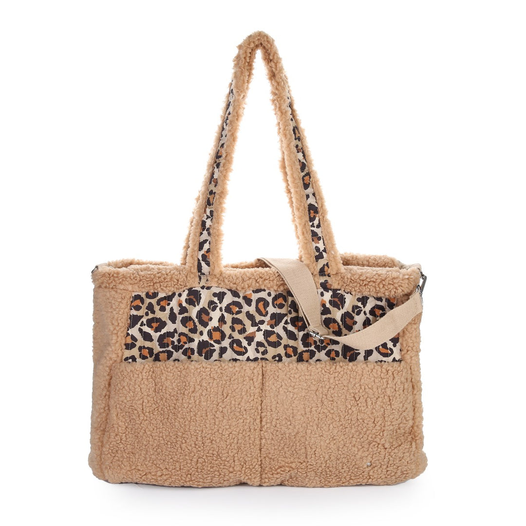 Shopper Xl Mila Teddy Leopard