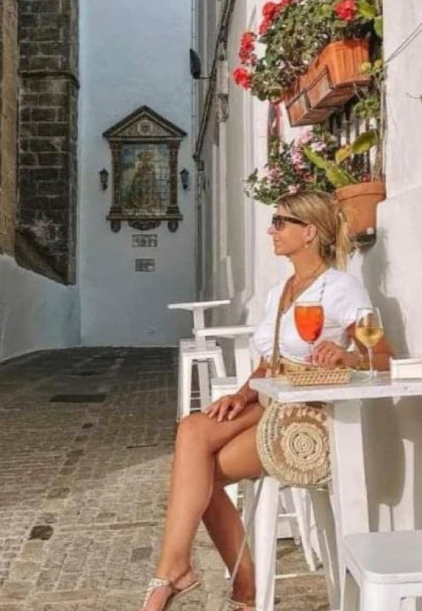 Simosastre Adela Rosa Redondo Bag