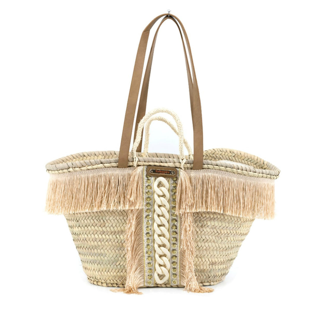 Simosastre Channel Capazo Beach Bag