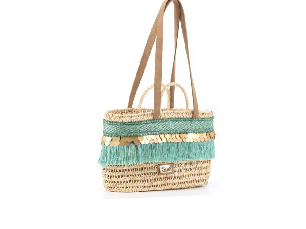 Simosastre Malibu Jade Shopper Nudos Bag