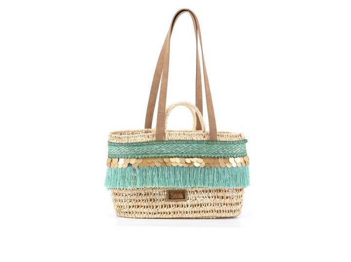 Simosastre Malibu Jade Shopper Nudos Bag