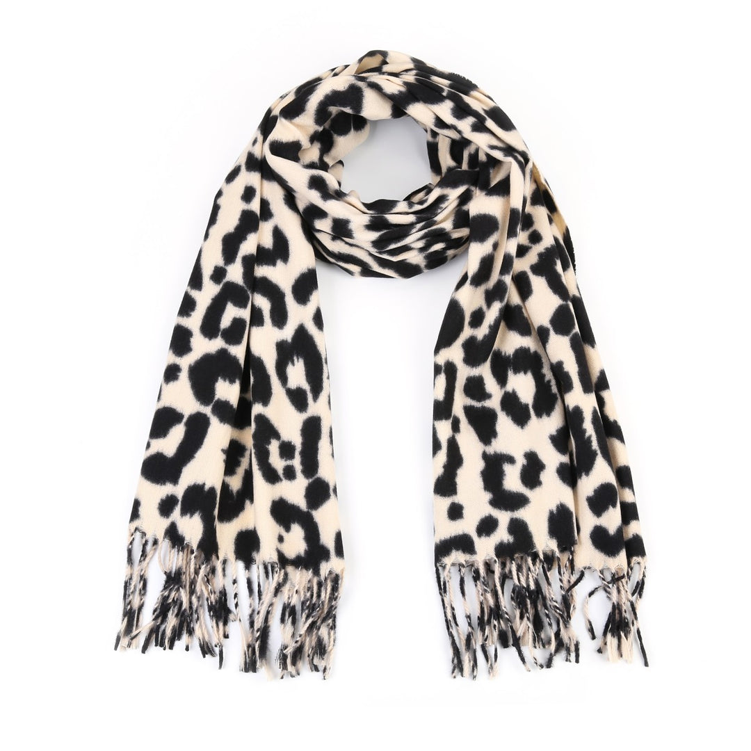 Sjaal Cheetah Beige