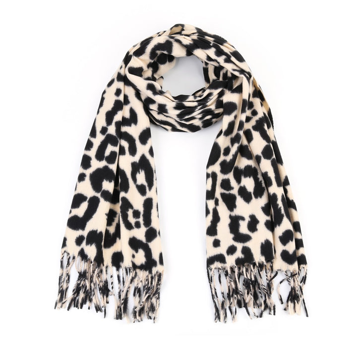 Sjaal Cheetah Beige