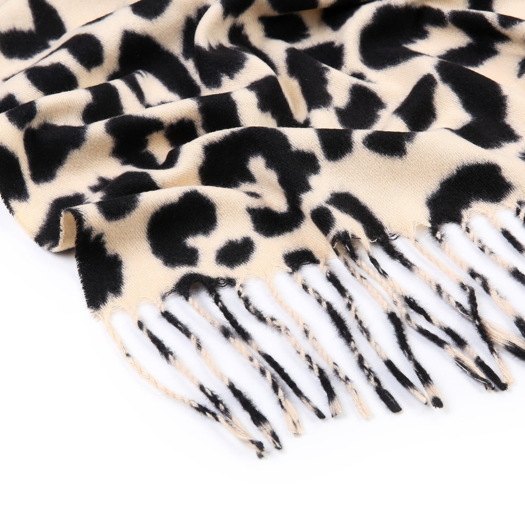 Sjaal Cheetah Beige