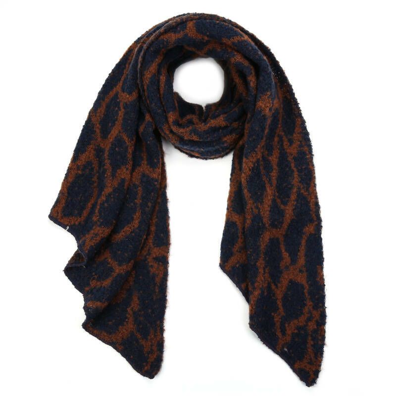 Sjaal Giraffe Navy