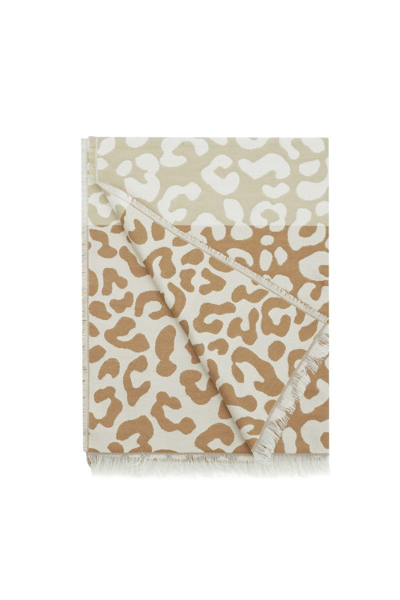 Sjaal Leopard Lover Beige