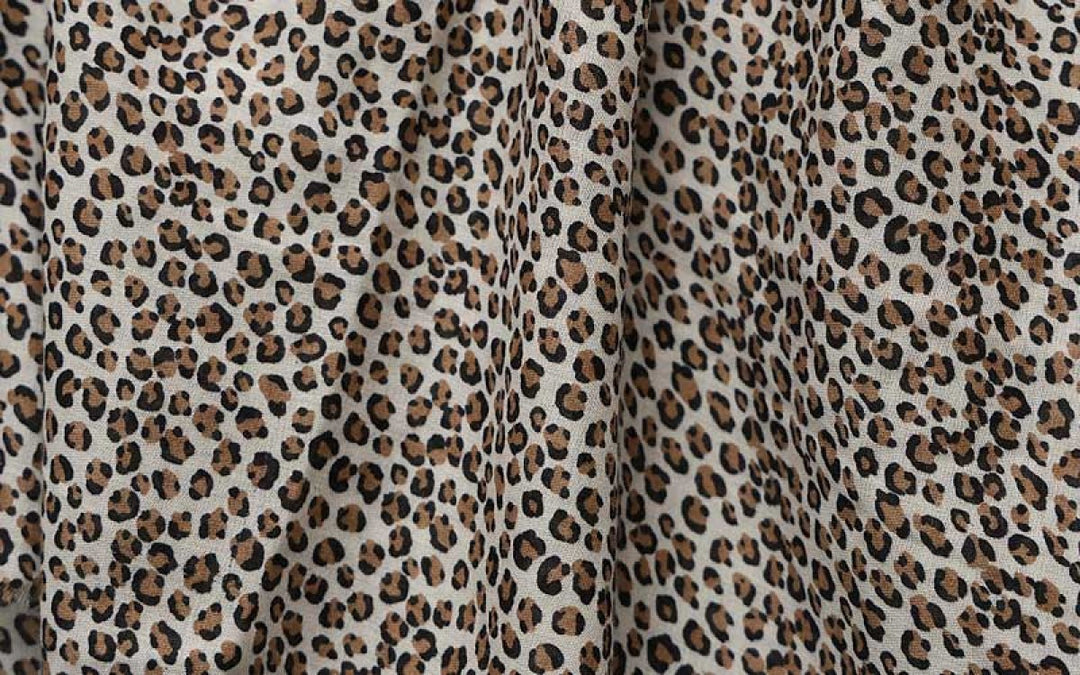 Sjaal Lome Leopard