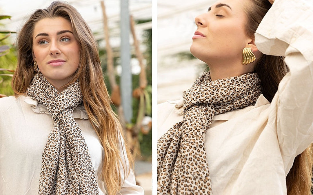 Sjaal Lome Leopard