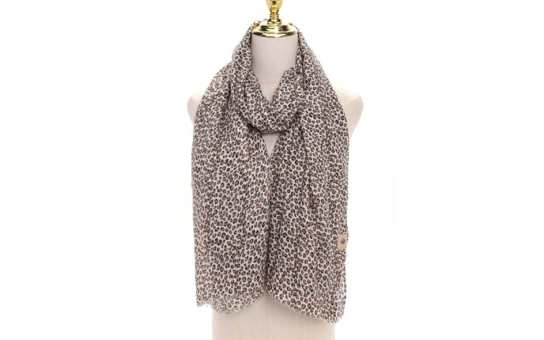Sjaal Lome Leopard