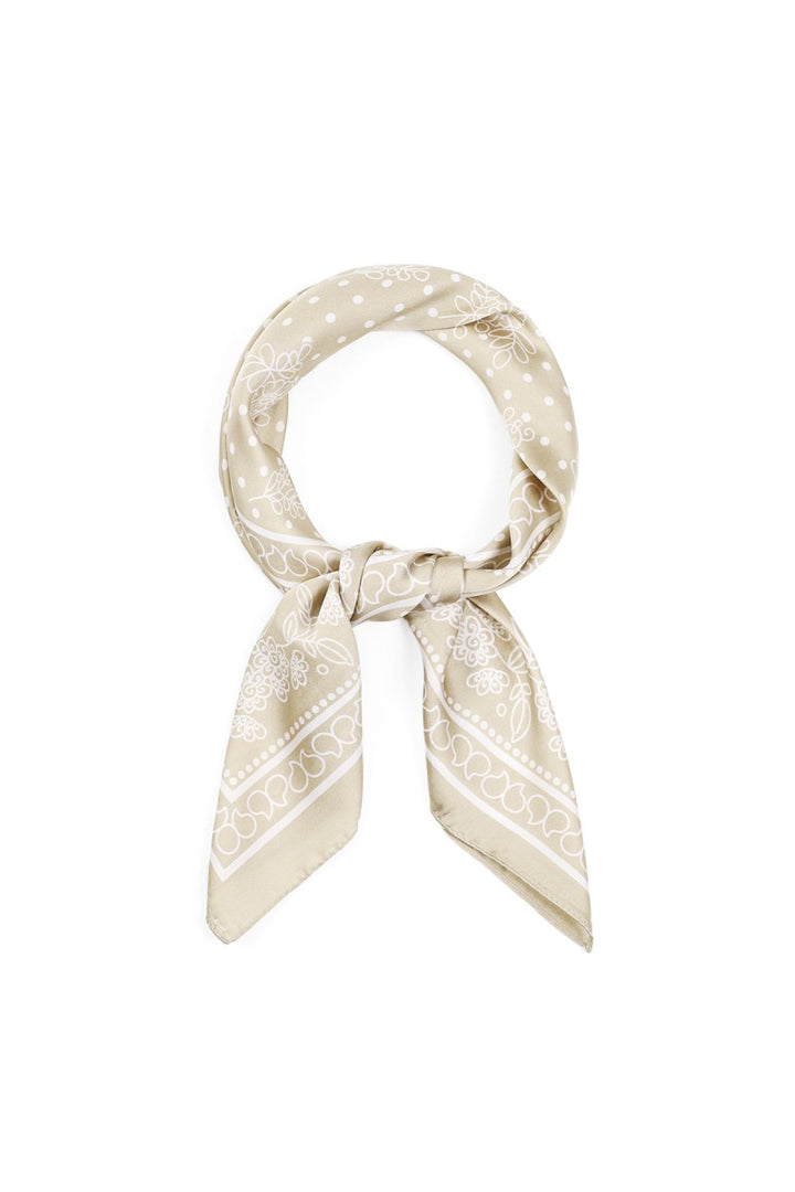 Sjaal Multi Hoofdsjaal Haarsjaal Neksjaal Classy Farm Beige