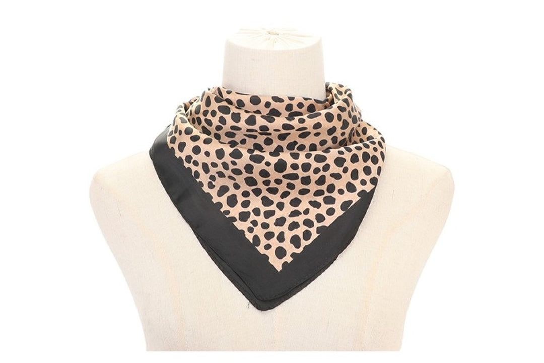 Sjaal Napels Khaki Dot