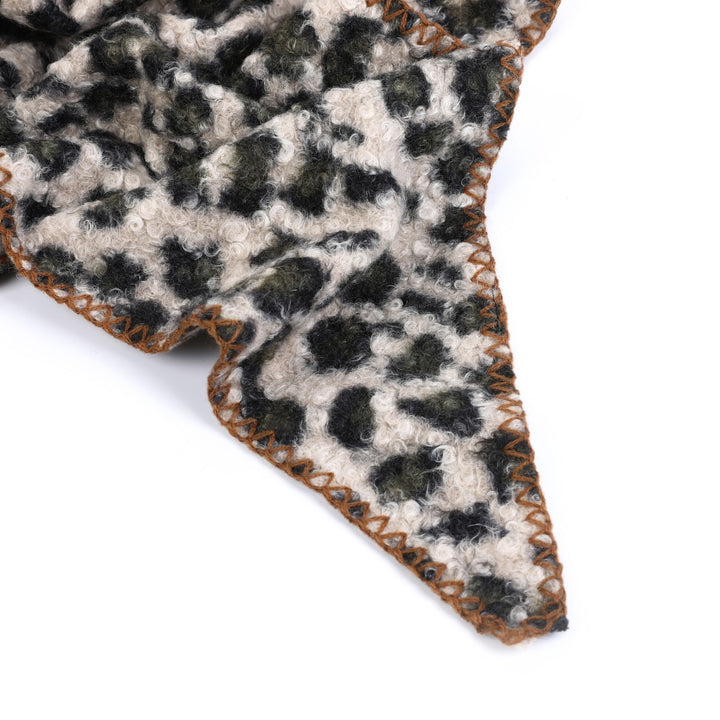 Sjaal Winter Leo Vachtje Beige