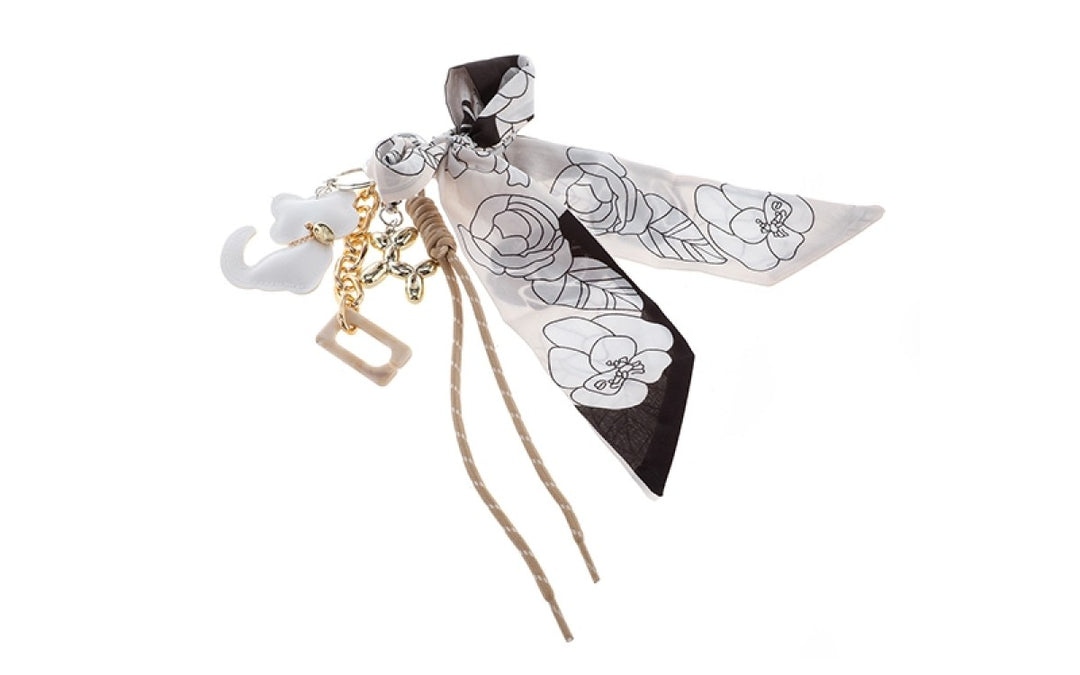 Sleutelhanger Bag Charm Koosje Naturel