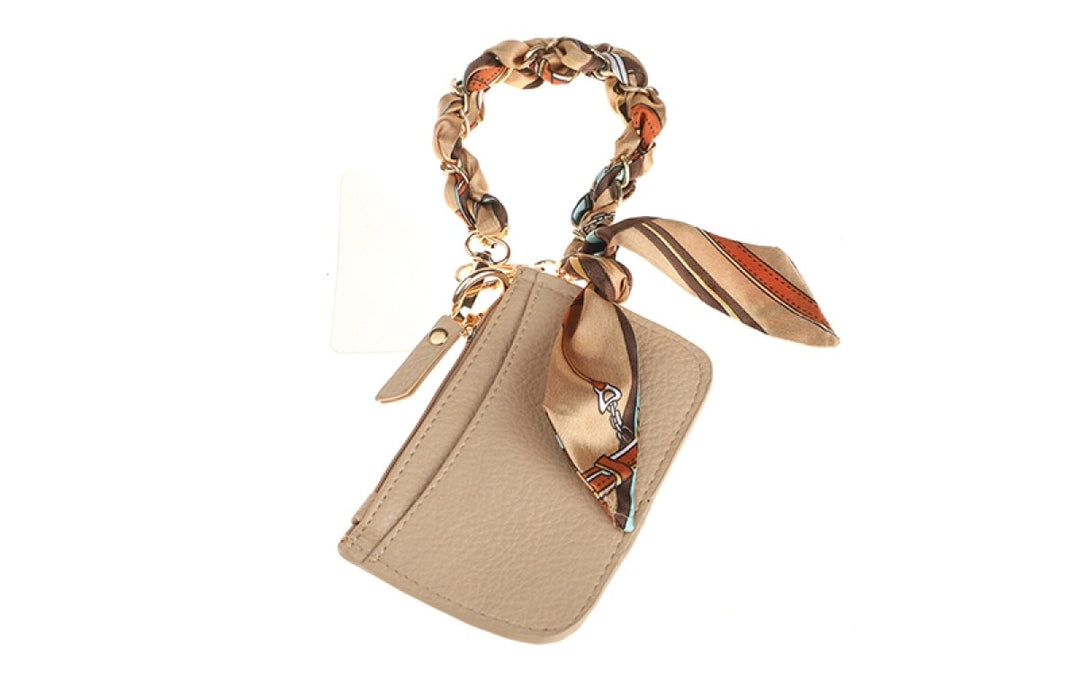 Sleutelhanger Bag Charm Telefoonkoord Evi Naturel