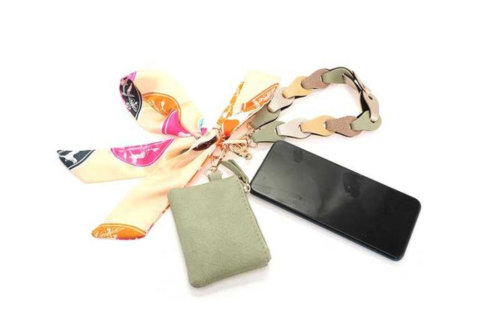 Sleutelhanger Tassenhanger Telefoonkoord Corfu Pastel