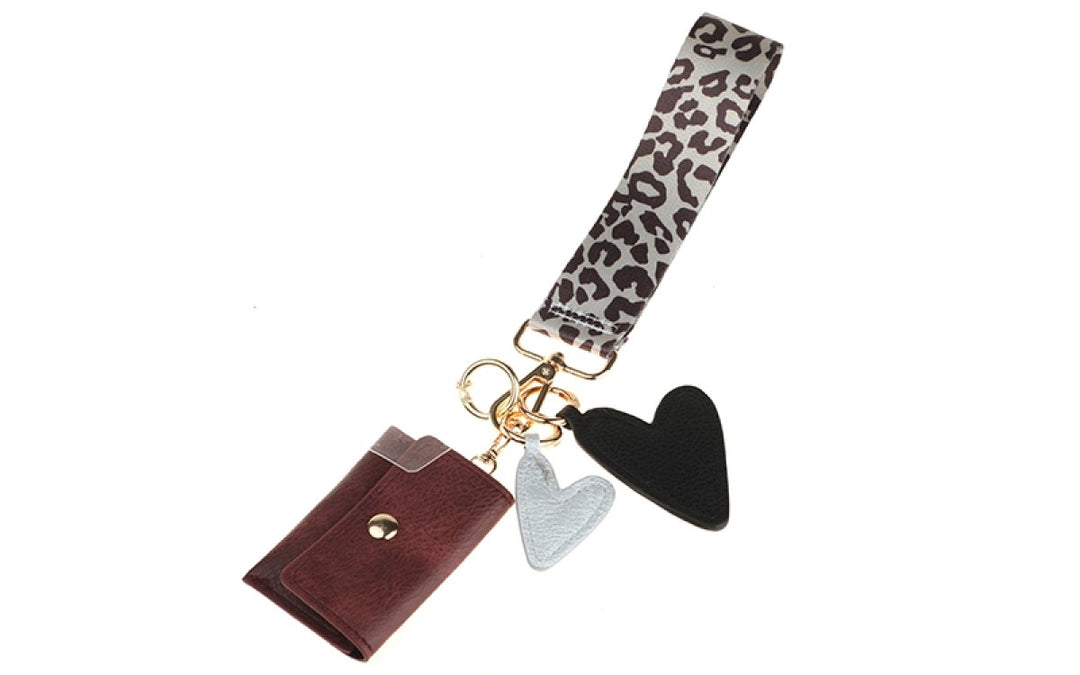 Sleutelhanger Tassenhanger Telefoonkoord Noa Bordeaux