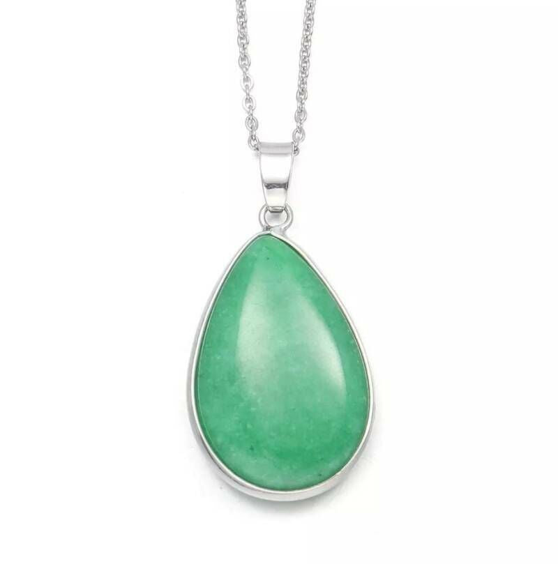 Spirituele Ketting Groene Agaat