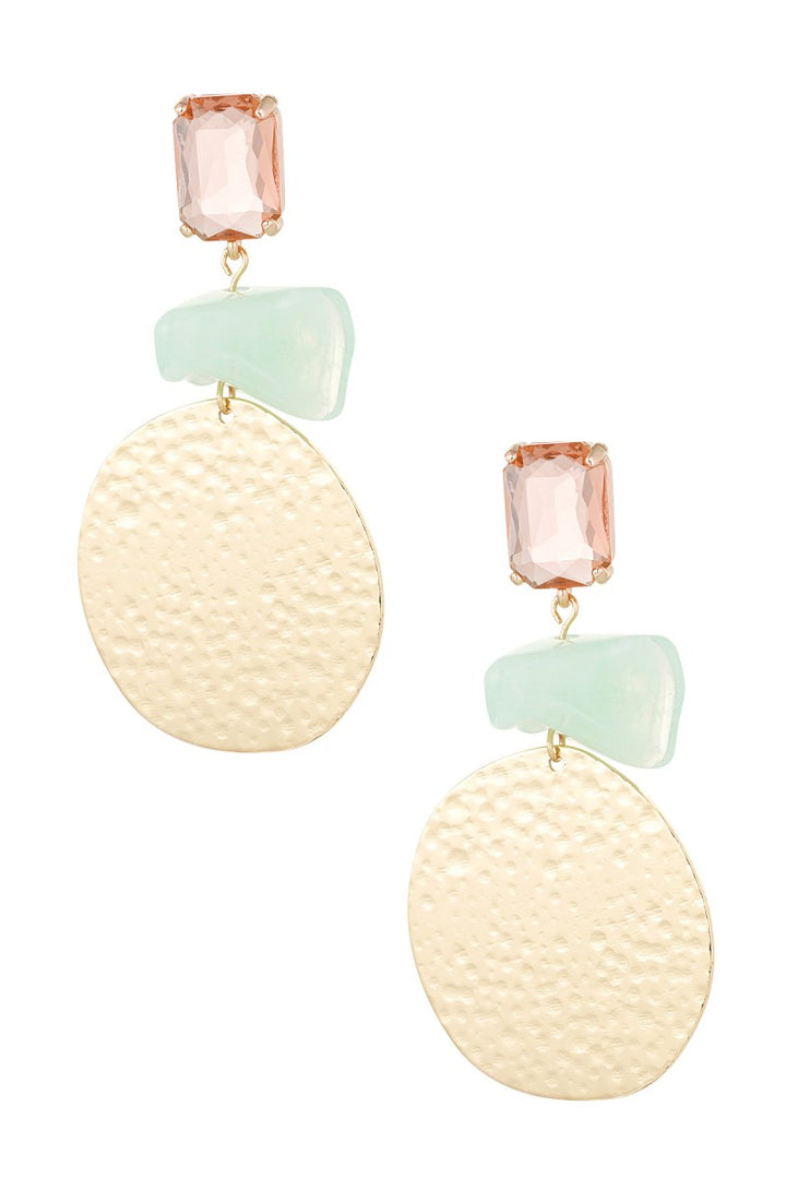 Statement Oorbellen Beach Vibes Mint