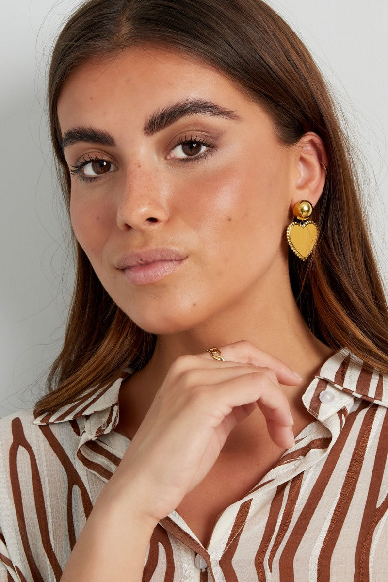 Oorbellen | Statement | Dot Heart