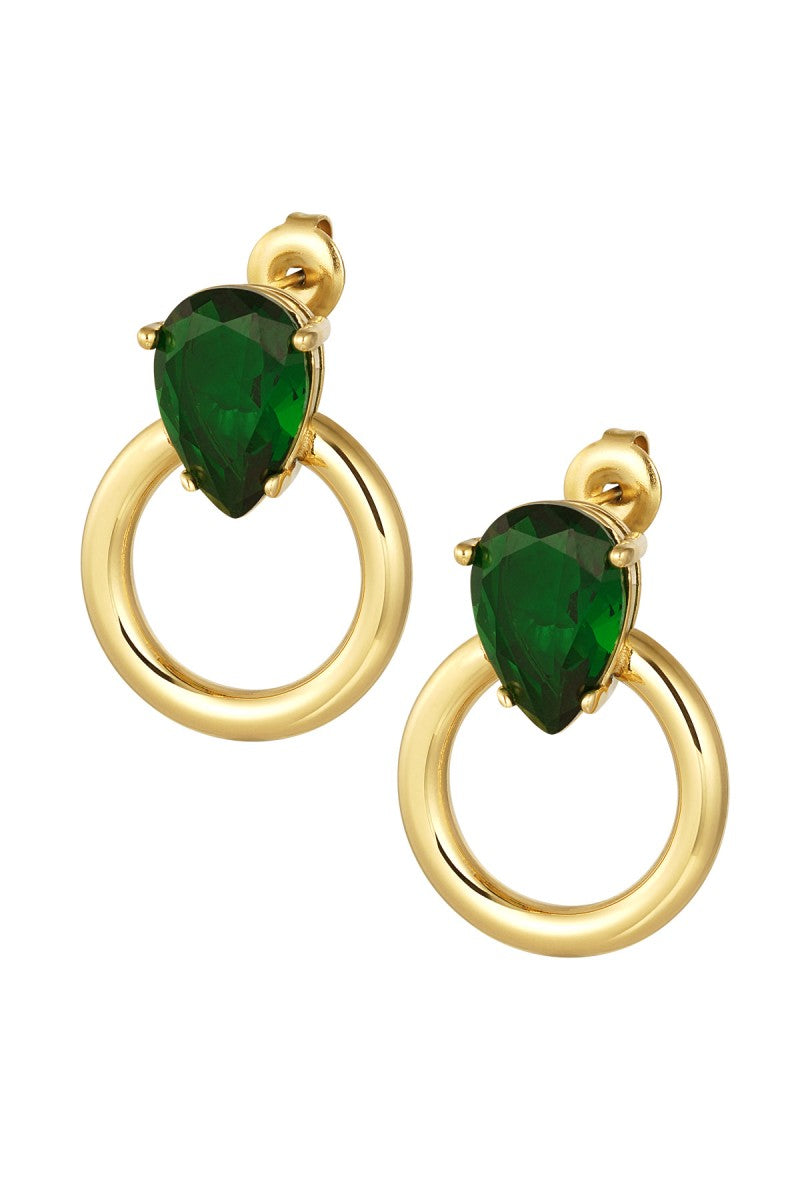 Oorbellen | Statement | Hoops Zirkonia