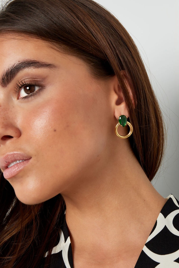 Oorbellen | Statement | Hoops Zirkonia
