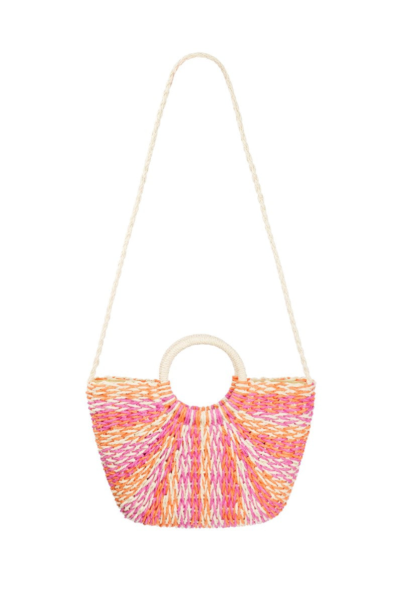 Strandtas Eyecatcher Roze Oranje