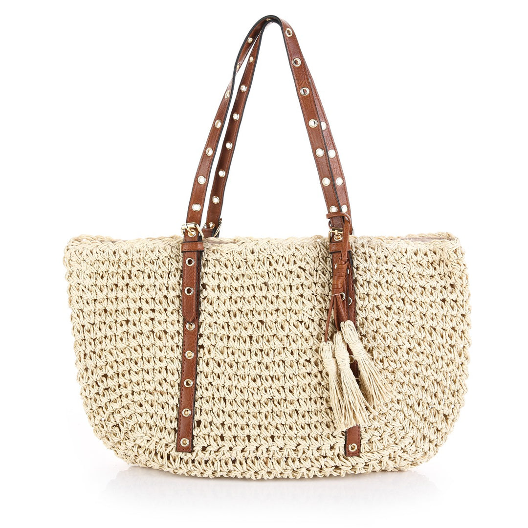 Strandtas Summer Beach Beige