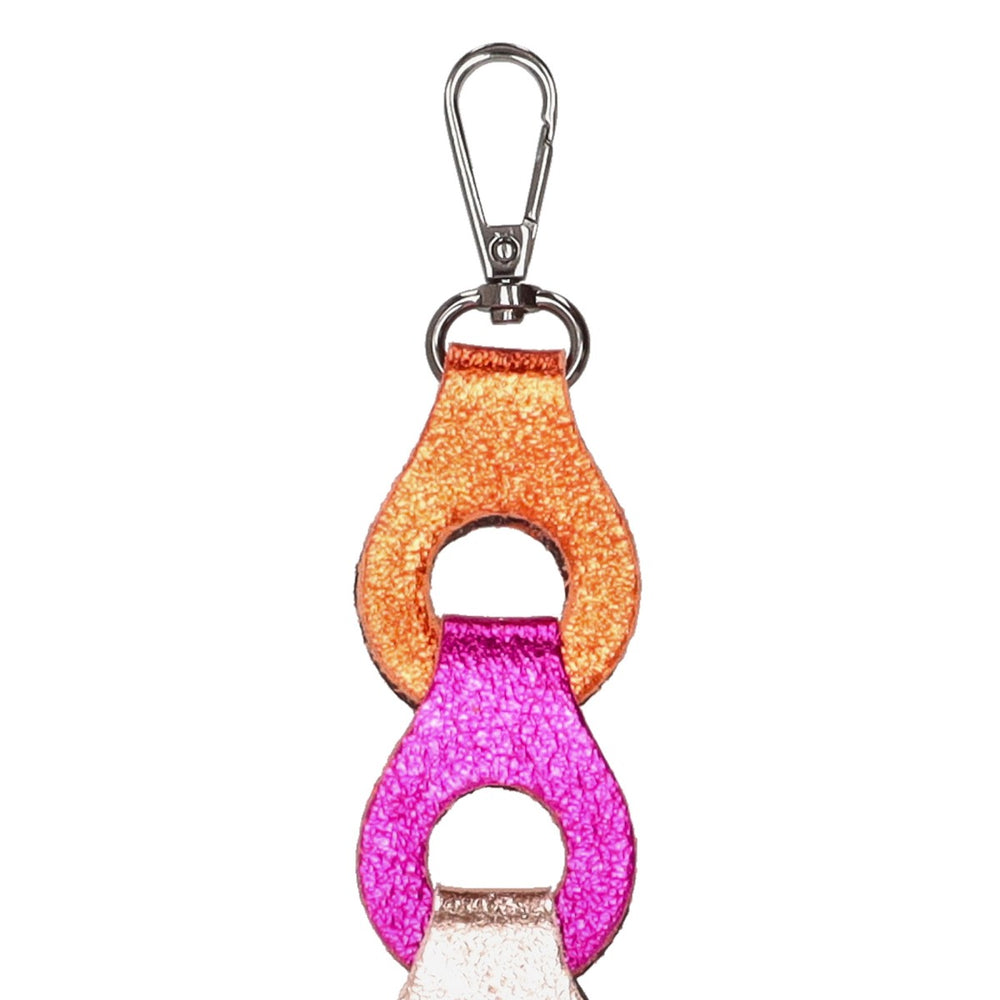 Tassenriem Bag Strap Telefoonkoord Gevlochten Leer Metallic Gou