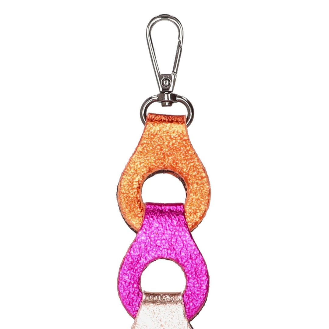 Tassenriem Bag Strap Telefoonkoord Gevlochten Leer Metallic Gou