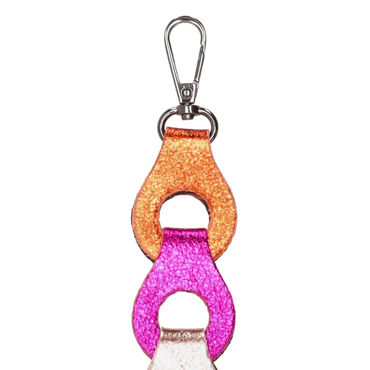 Tassenriem Bag Strap Telefoonkoord Gevlochten Leer Metallic Gou