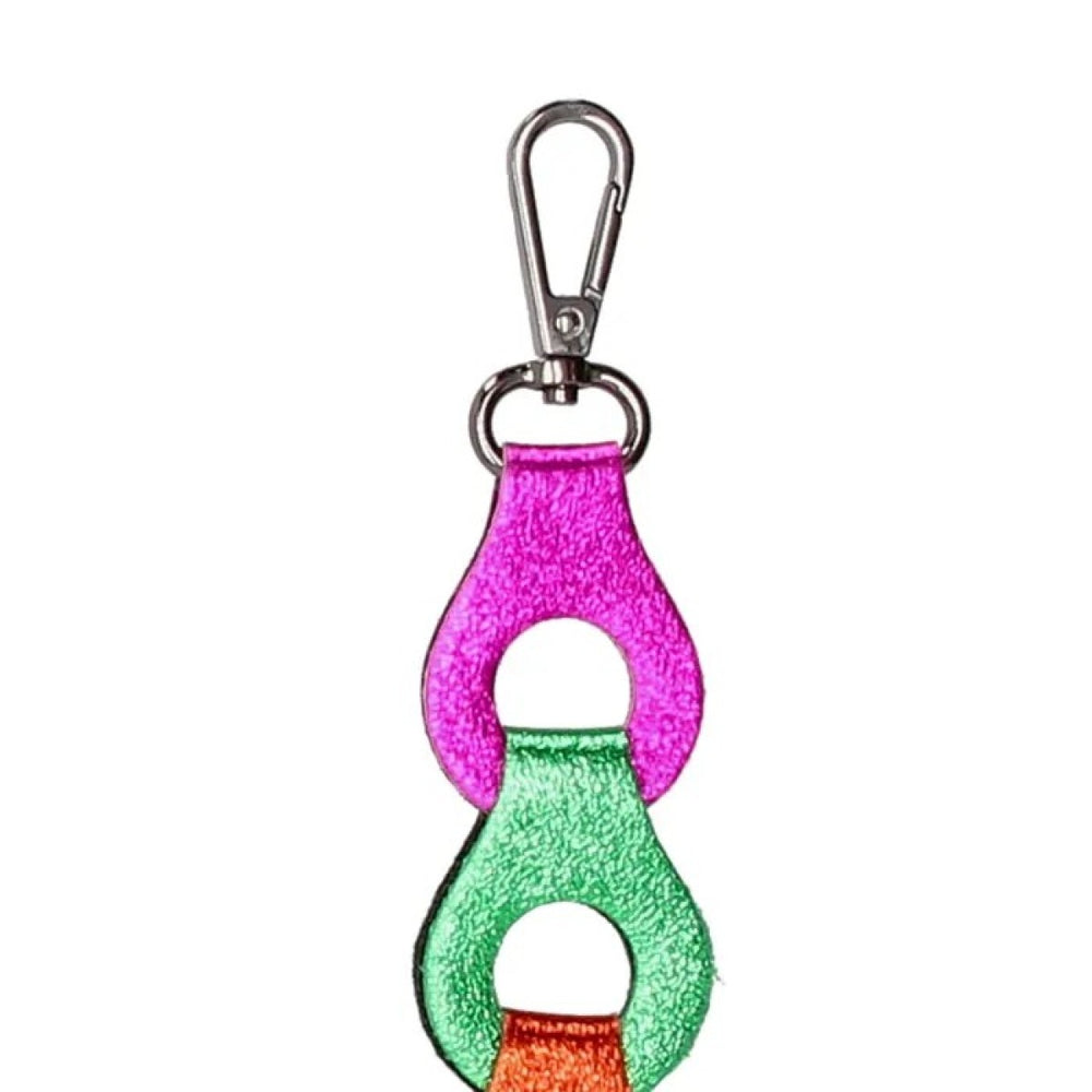 Tassenriem Bag Strap Telefoonkoord Gevlochten Leer Metallic Mul
