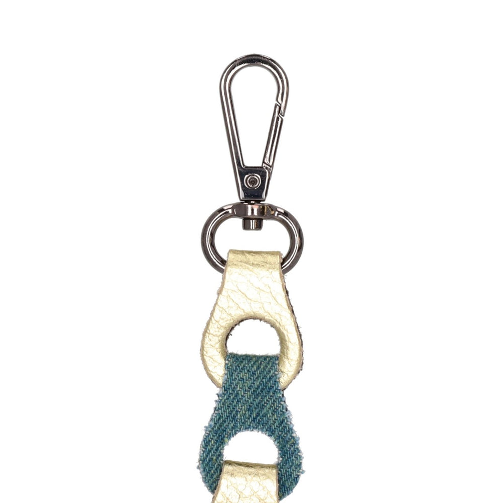 Tassenriem Bag Strap Telefoonkoord Gevlochten Leer Small Metall