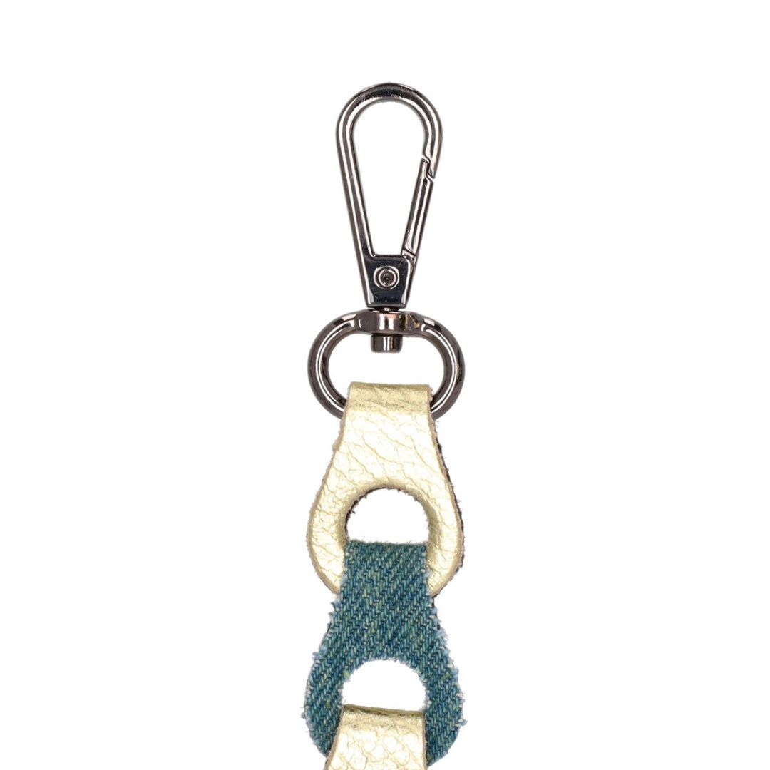 Tassenriem Bag Strap Telefoonkoord Gevlochten Leer Small Metall