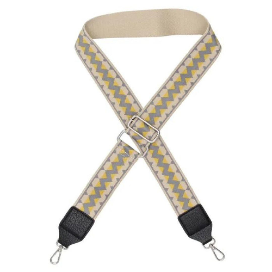 Tassenriem Bag Strap Triangle Yellow
