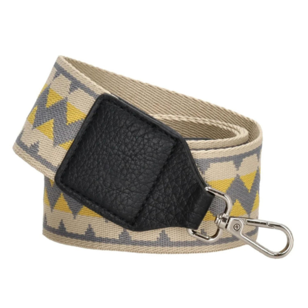 Tassenriem Bag Strap Triangle Yellow