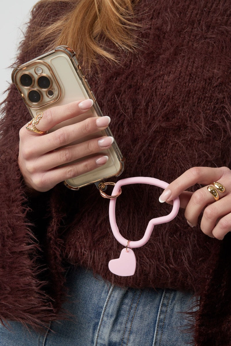 Telefoonhanger Love Link Roze