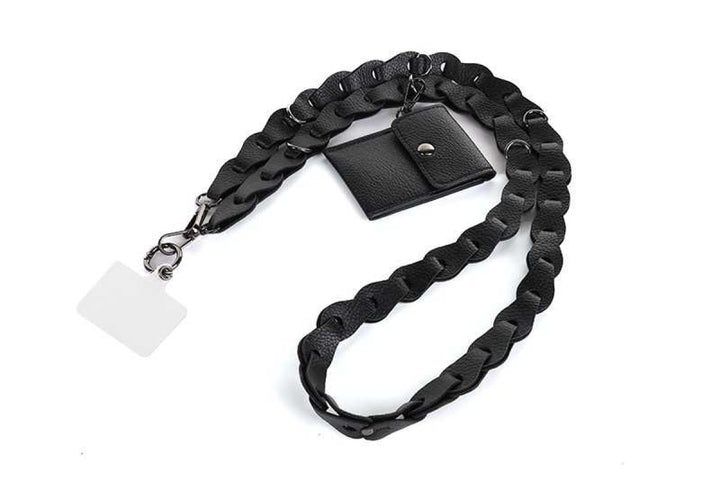 Telefoonkoord Gevlochten Jip Black