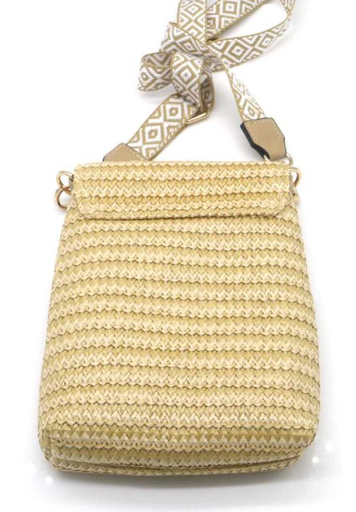 Telefoontasje Boho Beads Beige