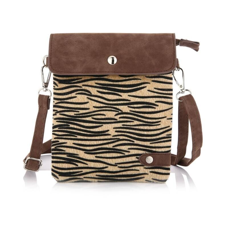Telefoontasje Noor Tiger Brown