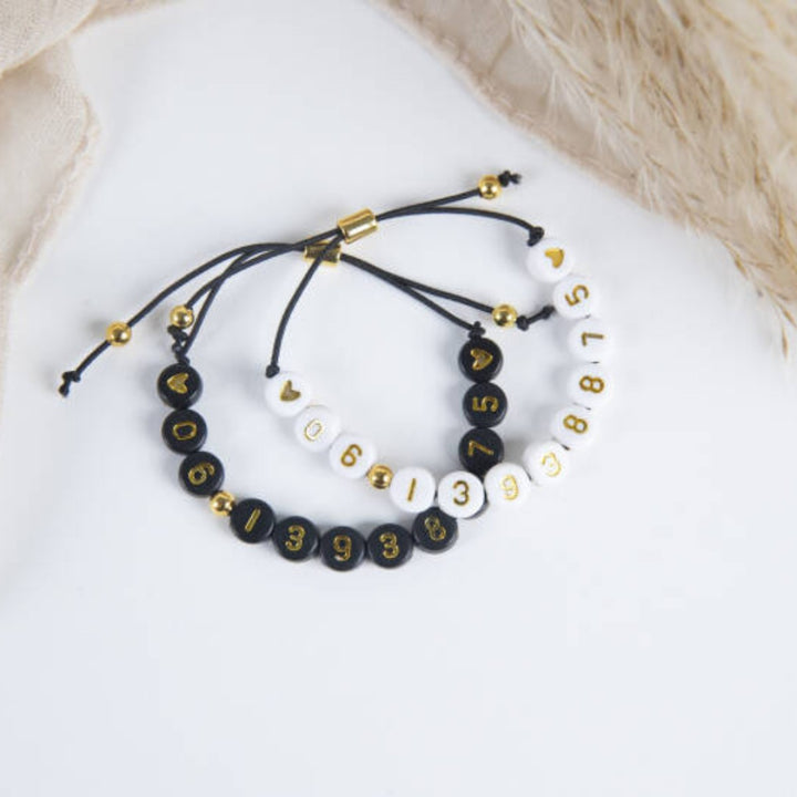 Verstelbare Armband Met Telefoonnummer